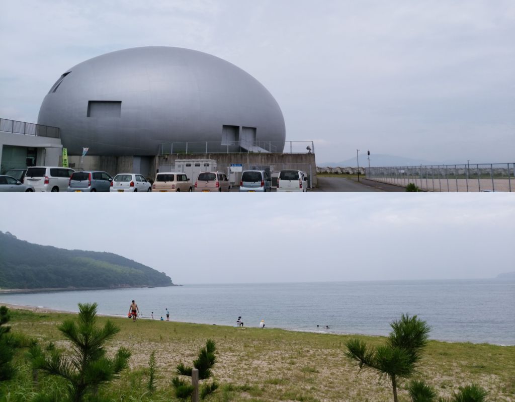 秋穂　大海と秋穂湾